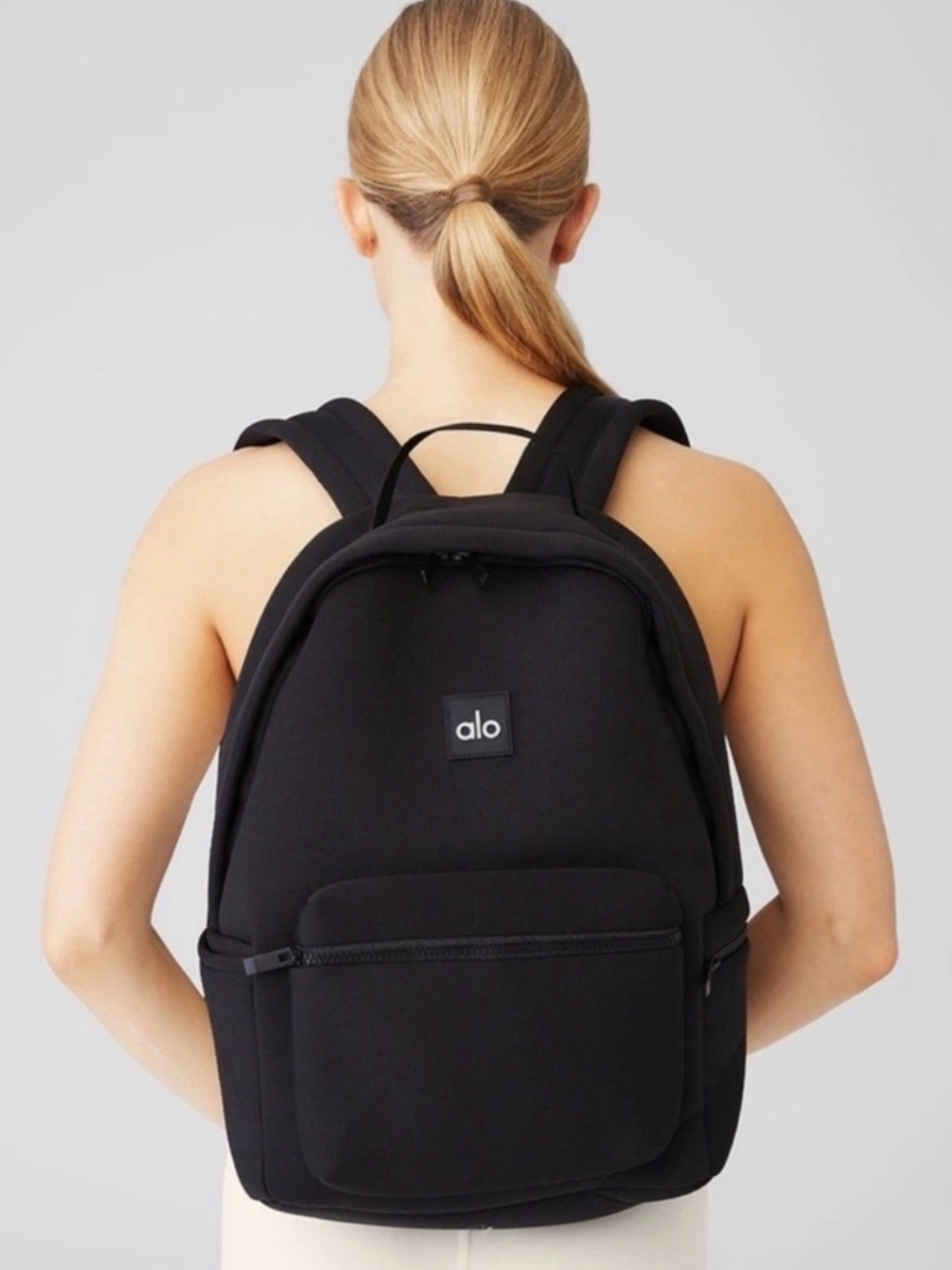 NWT ALO Yoga Black Backpack
